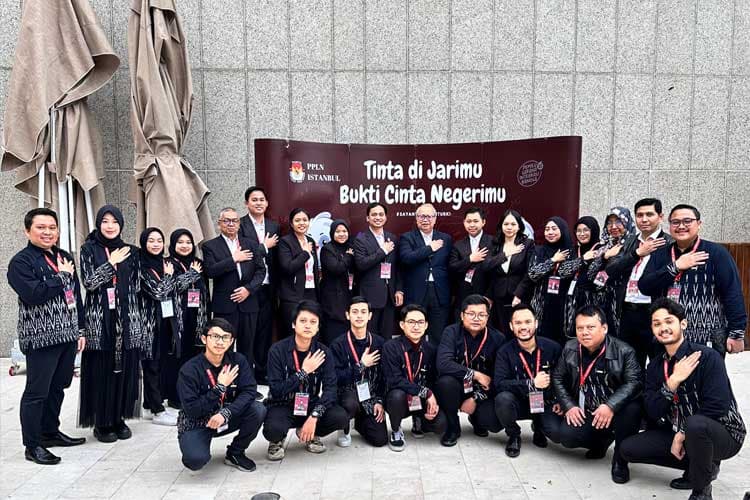 Pemilu 2024: Diaspora Indonesia di Istanbul Mencoblos Lebih Awal