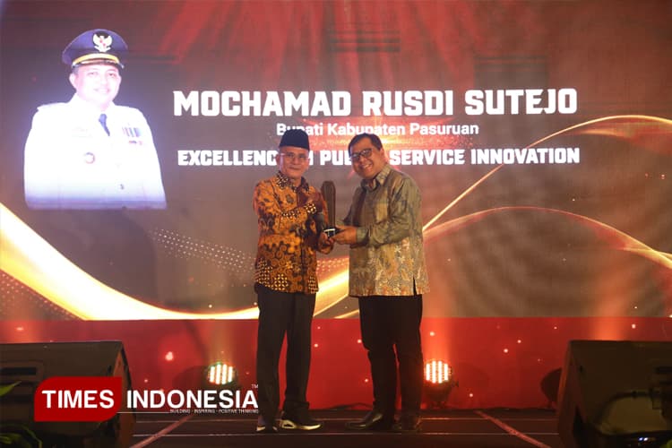 Lompatan Besar Pasuruan Antar Mas Rusdi Raih The Gateway Leader Award ATI 2025